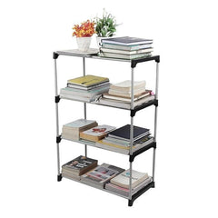 4 Layers Metal Shoes/Books Rack