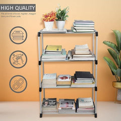 4 Layers Metal Shoes/Books Rack