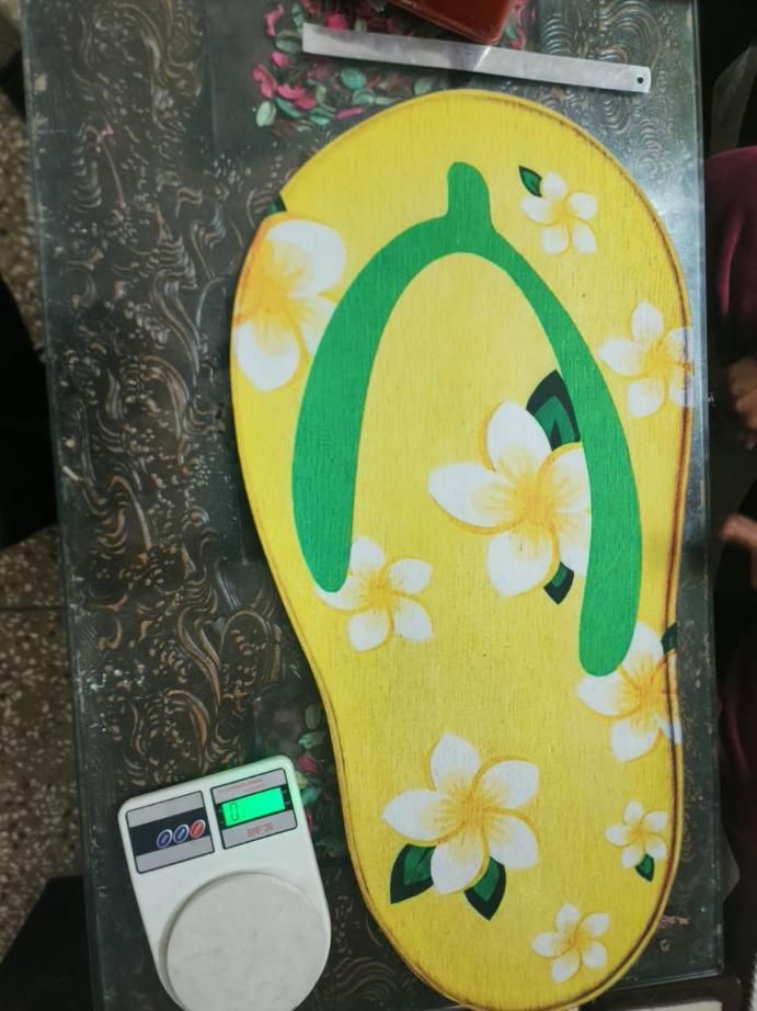 Mat with Slippers Style Anti-Slip (45*90)