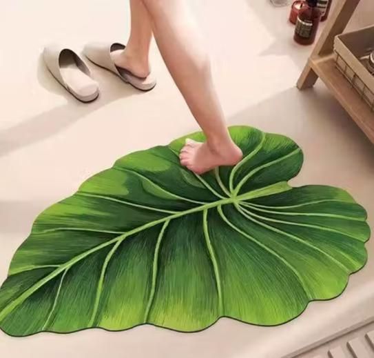 Leaf Bathroom Mat Anti-Slip (45*90)